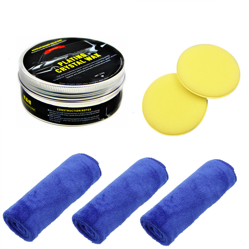 Premium PLATING CRYSTAL WAX (210g) – Deep Mirror-Like Finish for All Exterior Surfaces