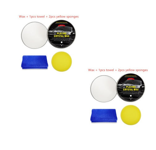 Premium PLATING CRYSTAL WAX (210g) – Deep Mirror-Like Finish for All Exterior Surfaces