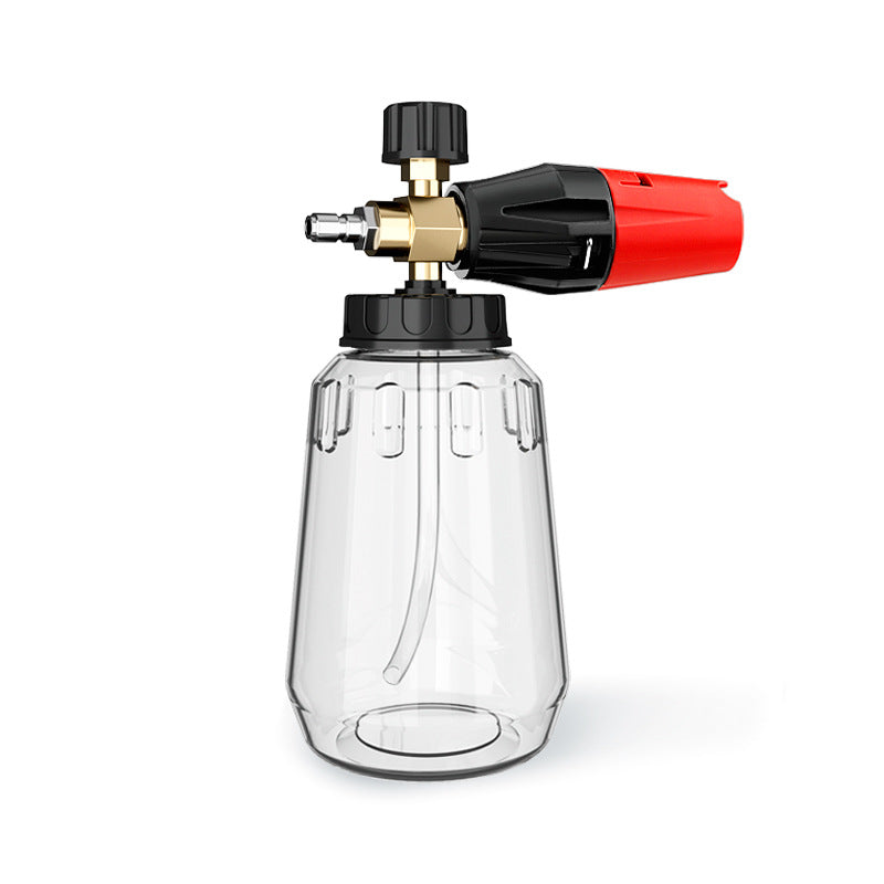 Professional PA Foam Cannon for Pressure Washer – High-Pressure Car Wash Bubble Sprayer with Refined Copper & Chrome Head