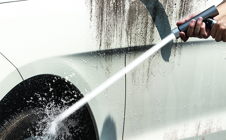High-Pressure Alloy Car Wash Water Gun & Expandable Hose Set – Strong, Sturdy, and Reliable
