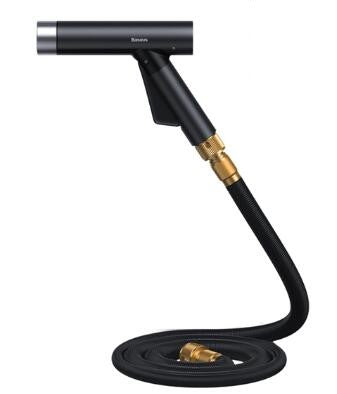 High-Pressure Alloy Car Wash Water Gun & Expandable Hose Set – Strong, Sturdy, and Reliable
