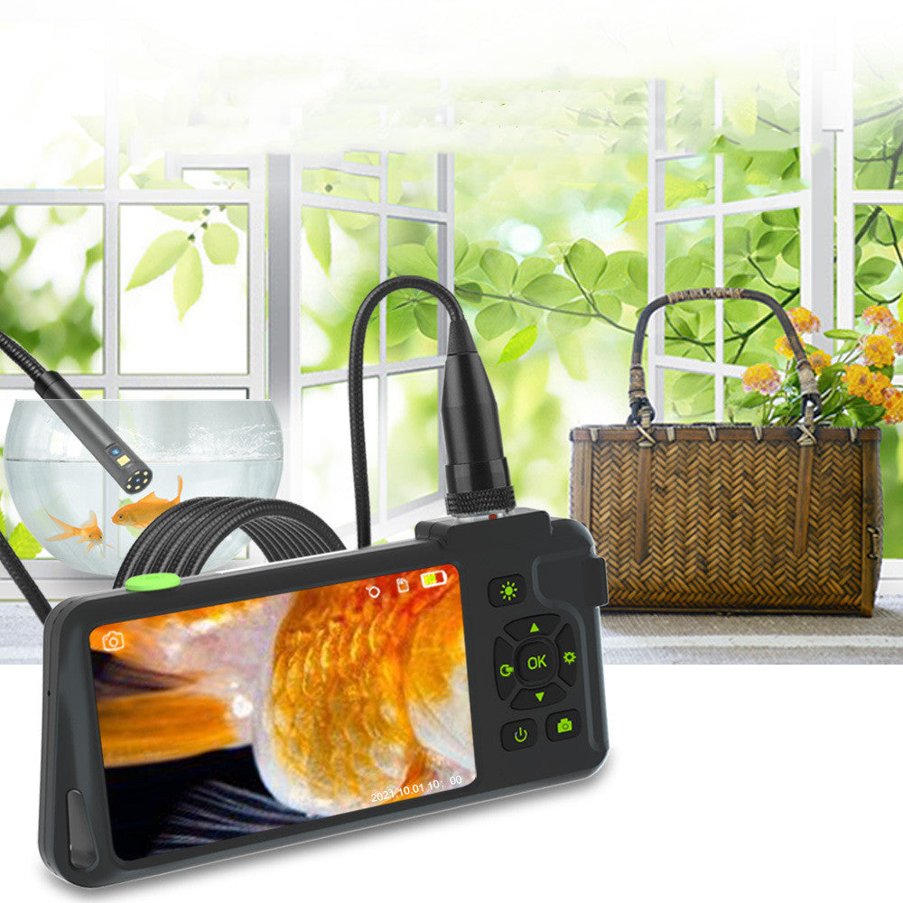 T22 Professional Industrial Endoscope Camera with 4.5" FHD IPS Screen | Waterproof Borescope Inspection Camera