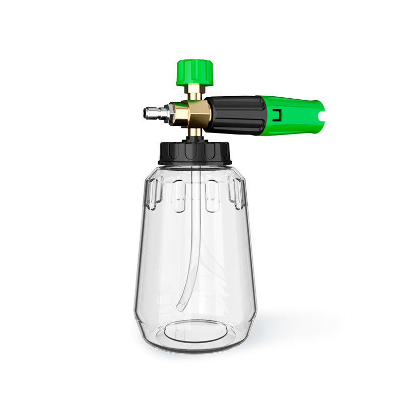 Professional PA Foam Cannon for Pressure Washer – High-Pressure Car Wash Bubble Sprayer with Refined Copper & Chrome Head