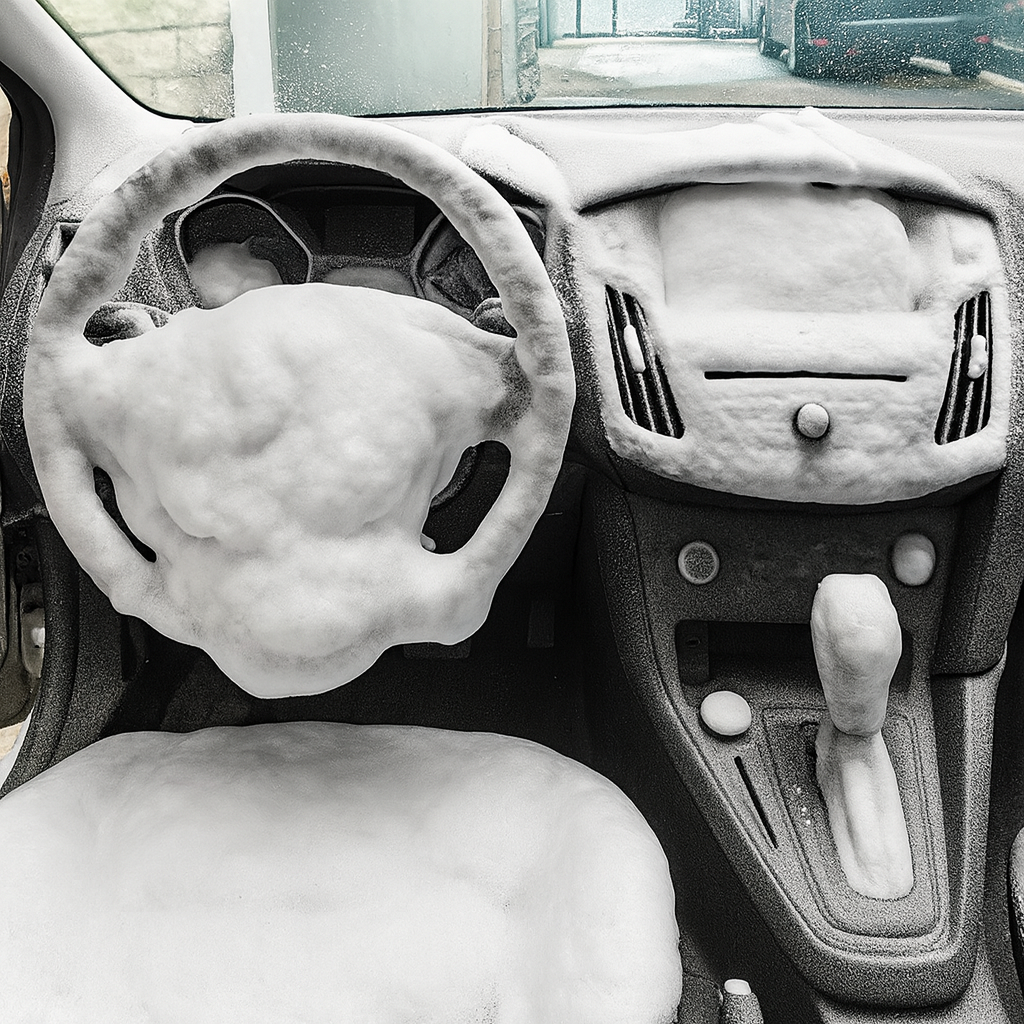 Car Interior Wash-Free Foam Cleaner (60ml) | Multi-Surface Decontamination Kit with Sponge