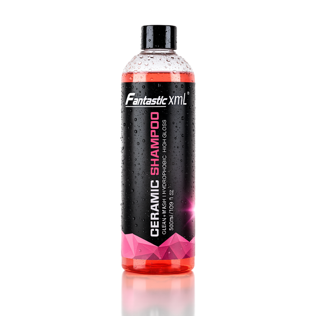 Ceramic Shampoo – Hydrophobic Car Wash Soap 500ml | High Gloss & Long-Lasting Paint Protection