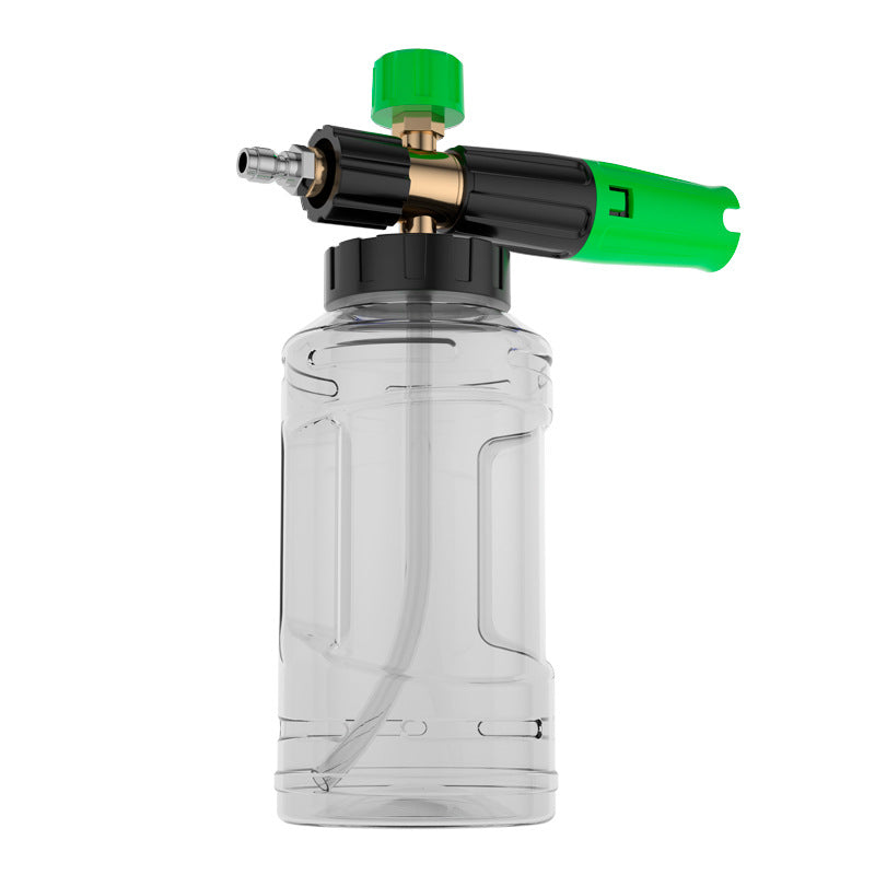 Professional PA Foam Cannon for Pressure Washer – High-Pressure Car Wash Bubble Sprayer with Refined Copper & Chrome Head