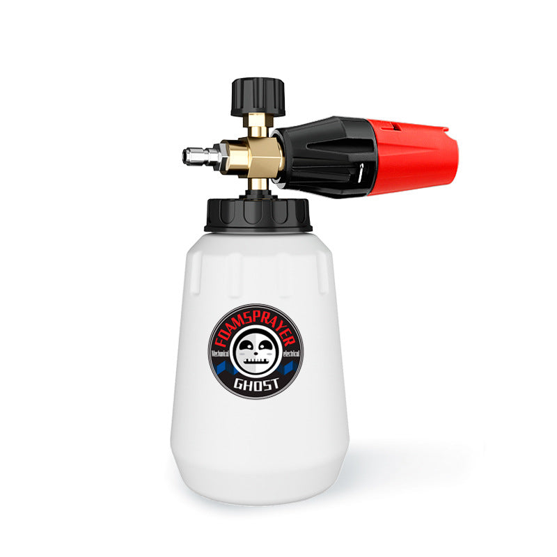 Professional PA Foam Cannon for Pressure Washer – High-Pressure Car Wash Bubble Sprayer with Refined Copper & Chrome Head