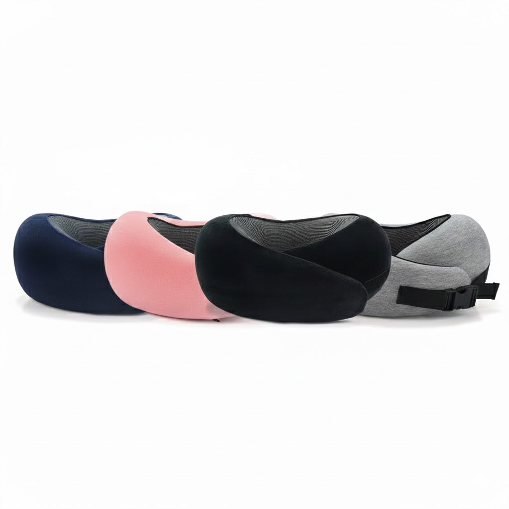 Innovative Snail Travel Pillow – 360° Neck Support for Optimal Rest on the Go