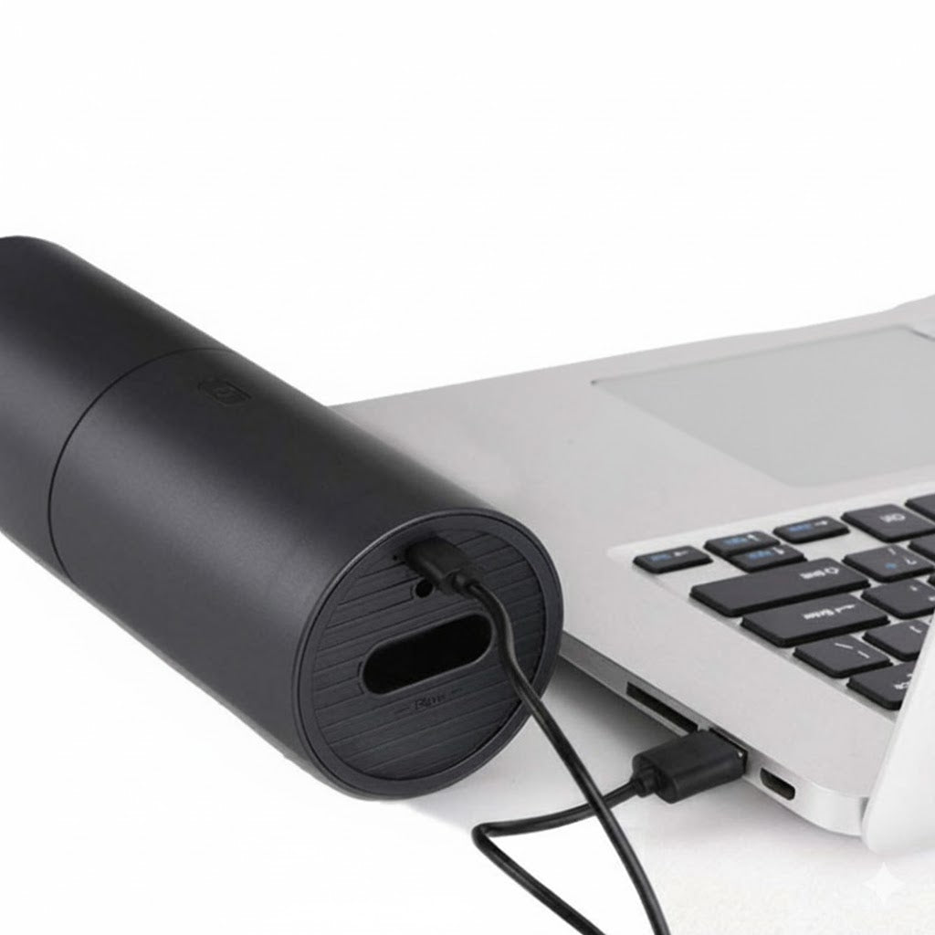 Cordless Mini Handheld Car Vacuum & Air Duster (3-in-1 Design) | USB Rechargeable, 2.0kPa Suction, Washable Filter